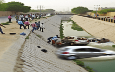 Google Maps’ Deadly Detour: Car Plunges into Drain