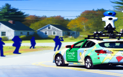 Elusive Google Street View Car Captured Roaming Maine Streets